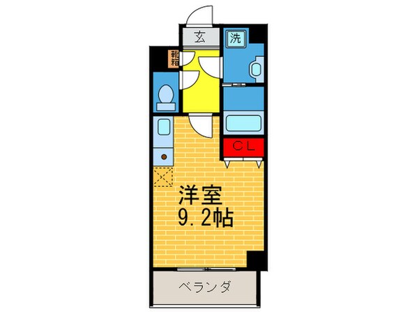 ラグタイム平野の物件間取画像